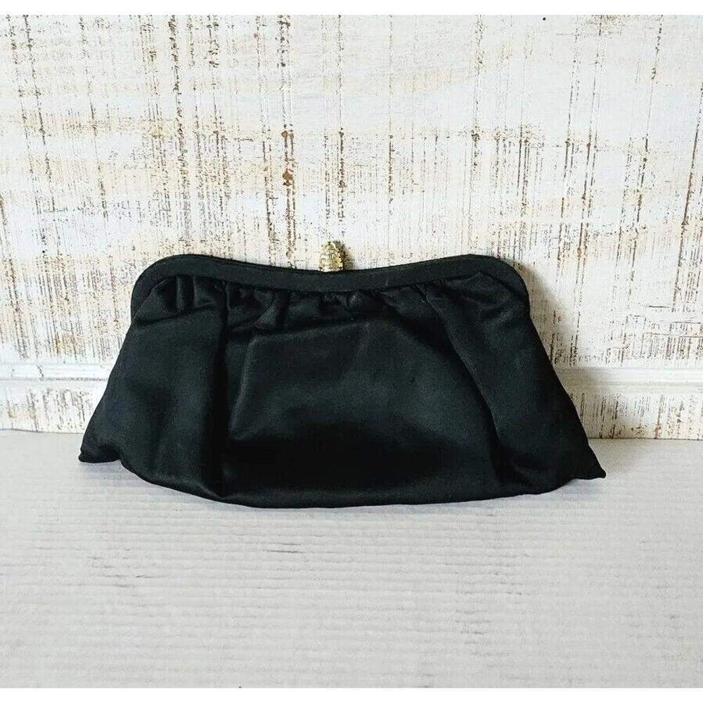 Vtg JR USA Clutch And Attached Coin Purse‎